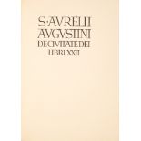 Augustinus, De civitate dei libri XXII. München: Bremer Presse 1924.