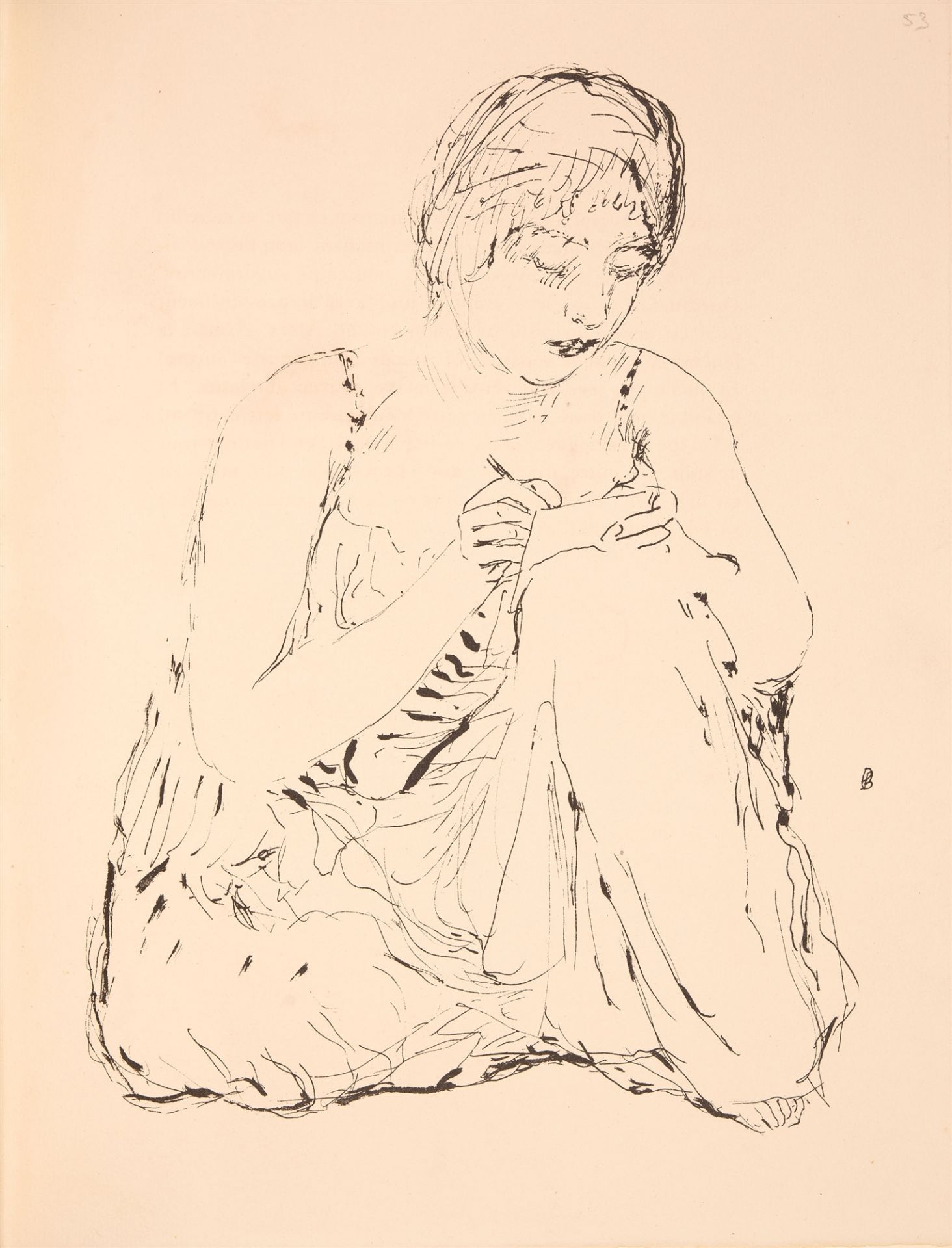 P. Bonnard / A. Vollard, Sainte Monique. Paris 1930. - Image 4 of 4