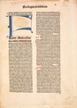 Biblia latina. Venedig 1478.