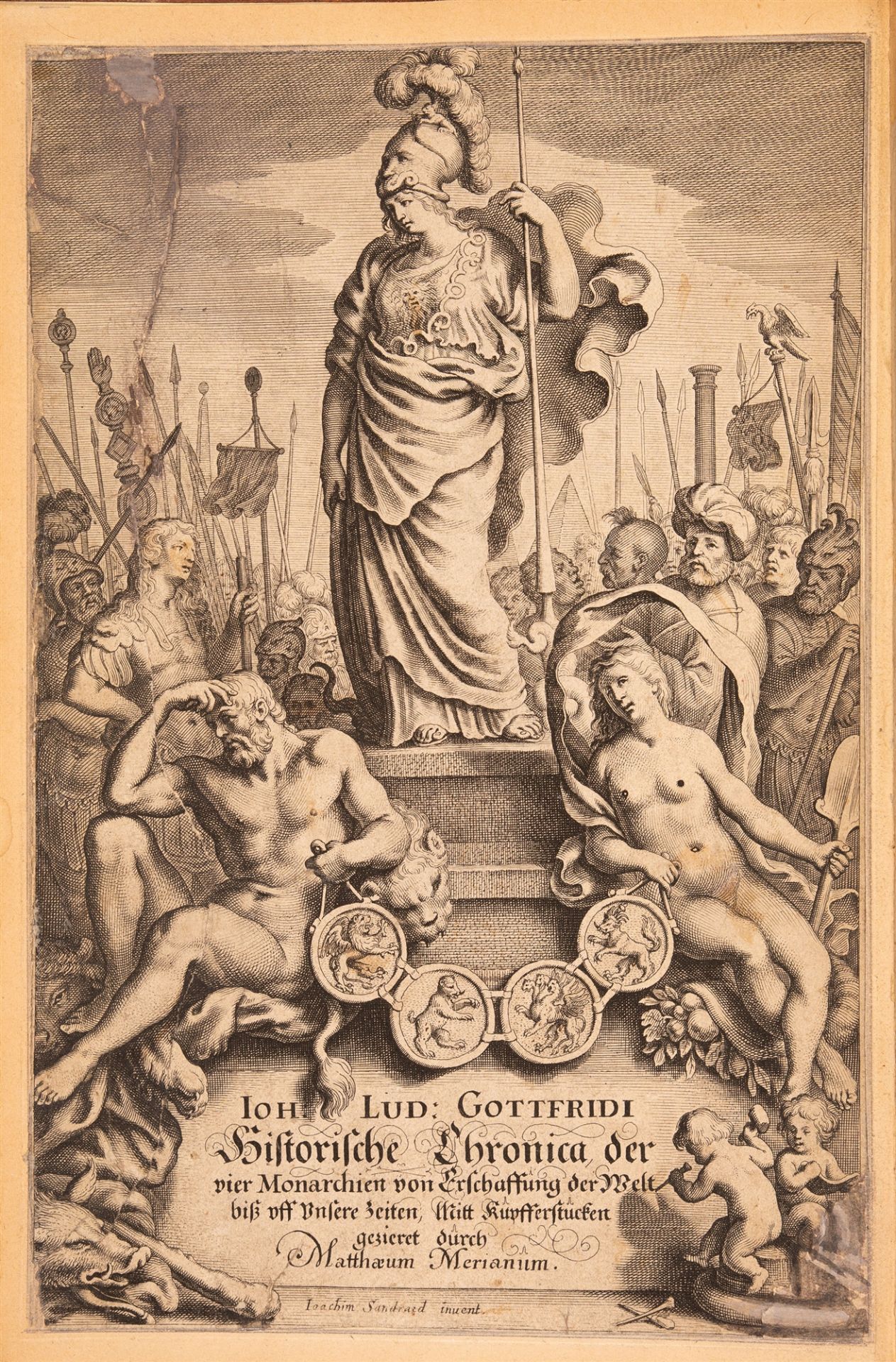 J. L. Gottfried, Historische Chronica. Frankfurt a. M. 1642. - Image 2 of 4