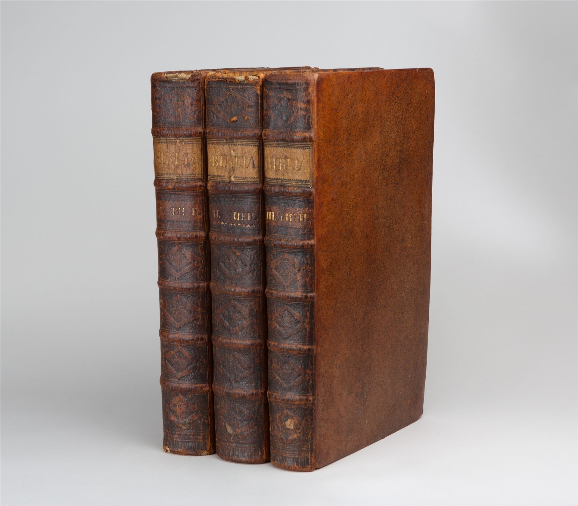 Biblia germanica. - Berleburger Bibel. 7 Bde. 1726-1742.