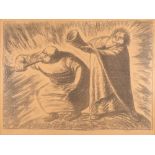 Ernst Barlach. Der Neue Tag. 1932. Lithographie auf Van Gelder Zonen.