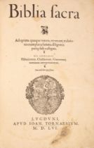Biblia latina. - Lyon 1556.