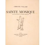 P. Bonnard / A. Vollard, Sainte Monique. Paris 1930.