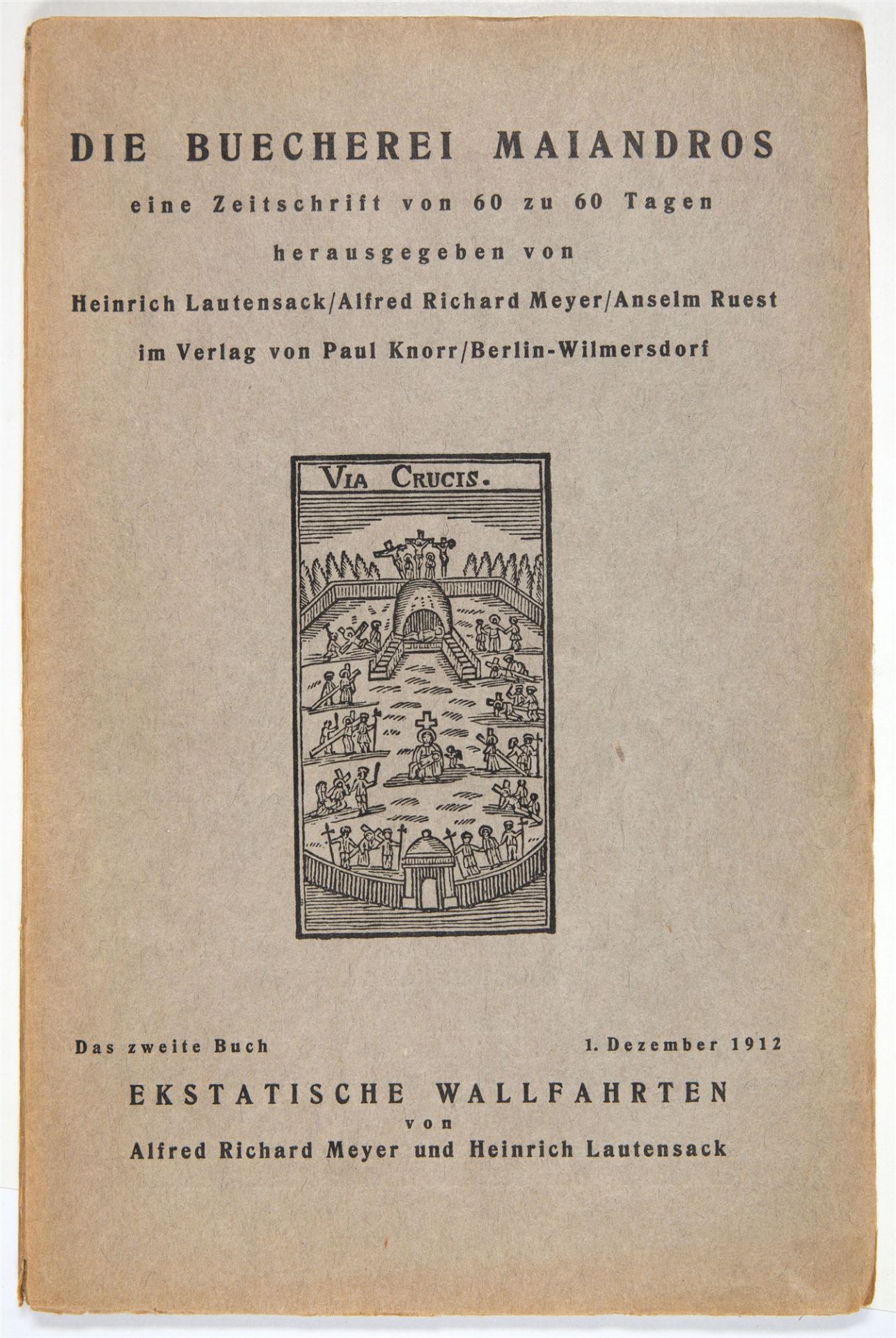 Die Buecherei Maiandros. Buch 1-6. Berlin 1912-14. - Image 2 of 2