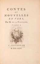 J. de La Fontaine, Contes et nouvelles en vers. 2 Bde. Amsterdam 1764.