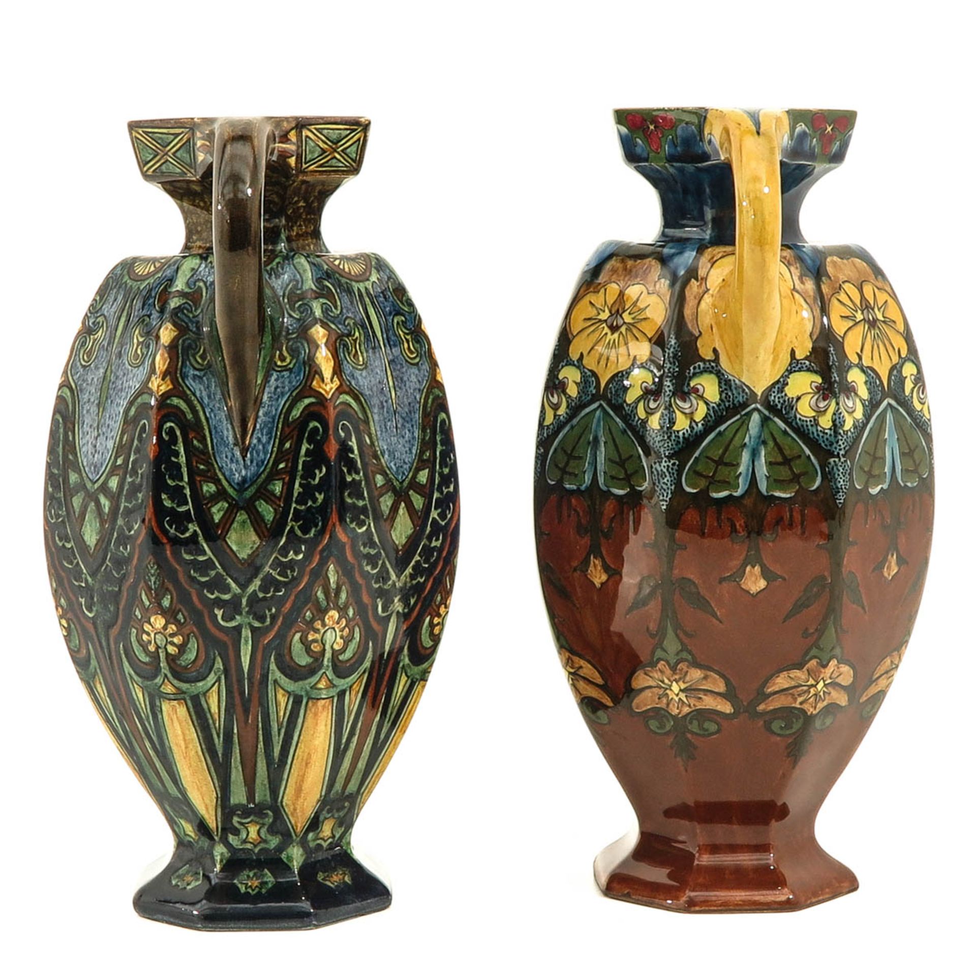 A Lot of 2 Rozenburg Vases - Image 4 of 10
