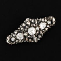 A 19th Century Diamond Brooch