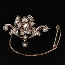 A 19th Century Diamond Brooch