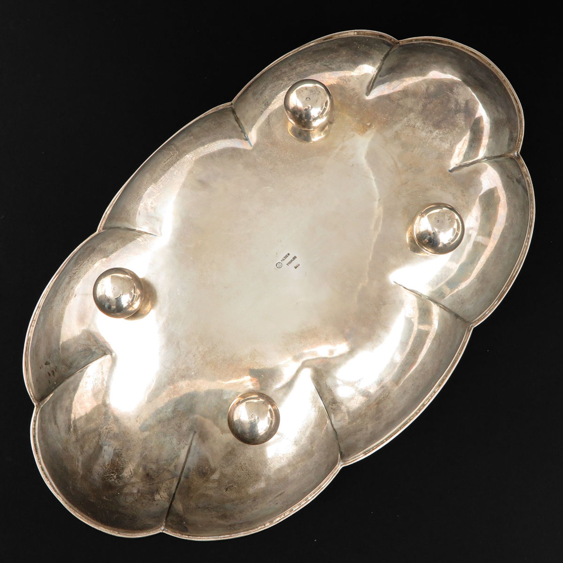 A Mexican Silver Dish - Image 6 of 7