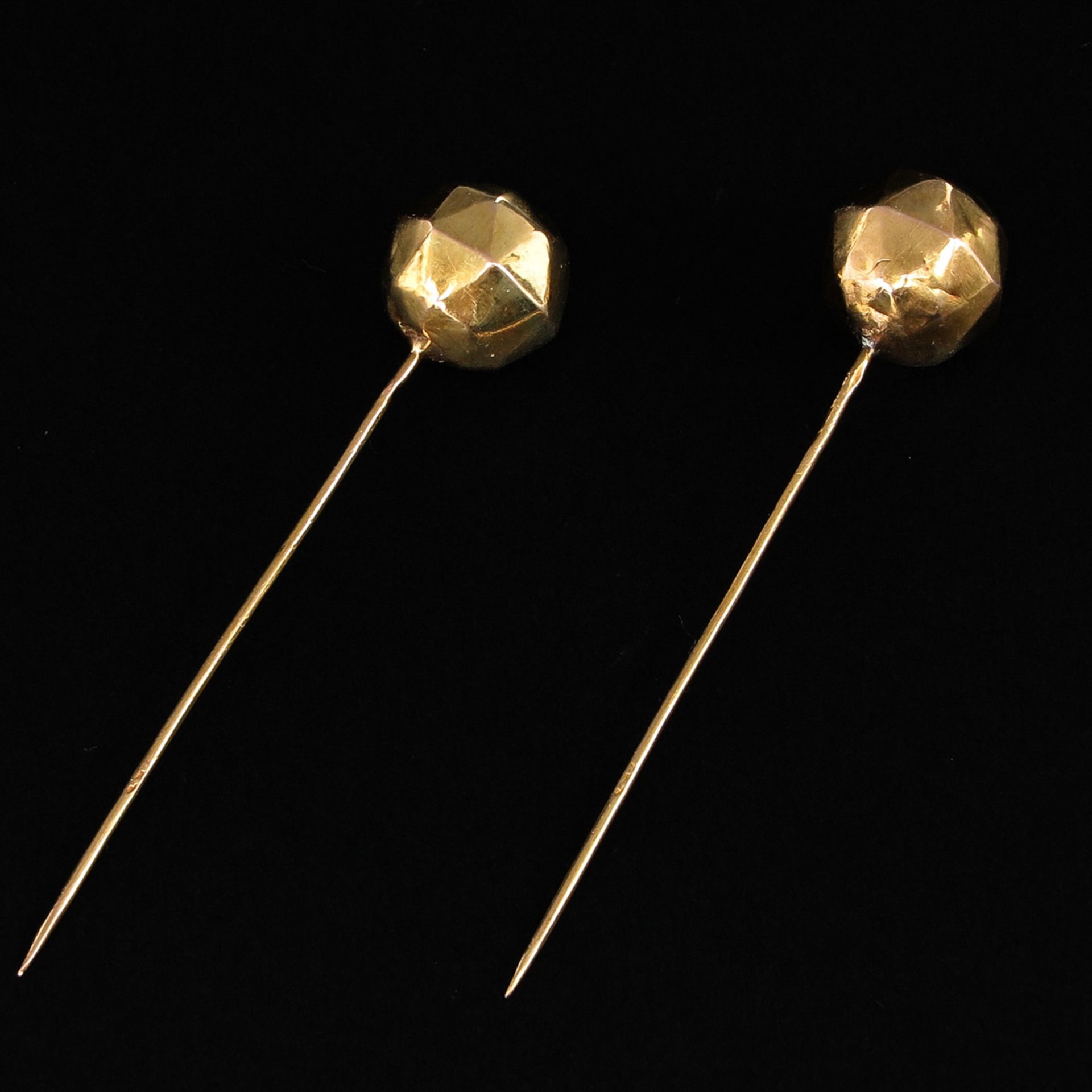 A Pair of 14KG Hat Pins - Image 2 of 5