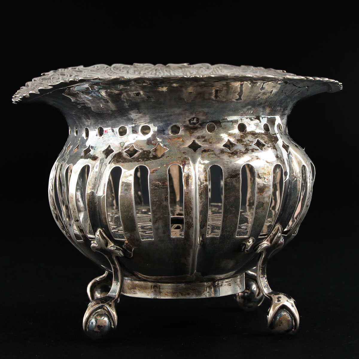 A 19th Century Dutch Silver Comfort - Image 4 of 9