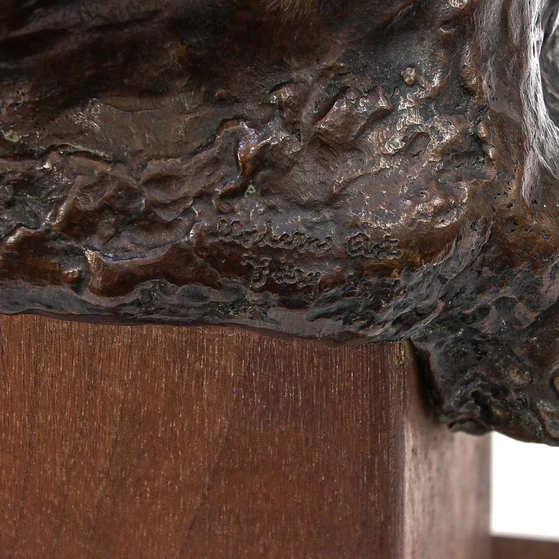 A Signed Bronze Sculpture - Image 8 of 9