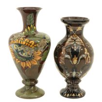 A Lot of 2 Rozenburg Vases