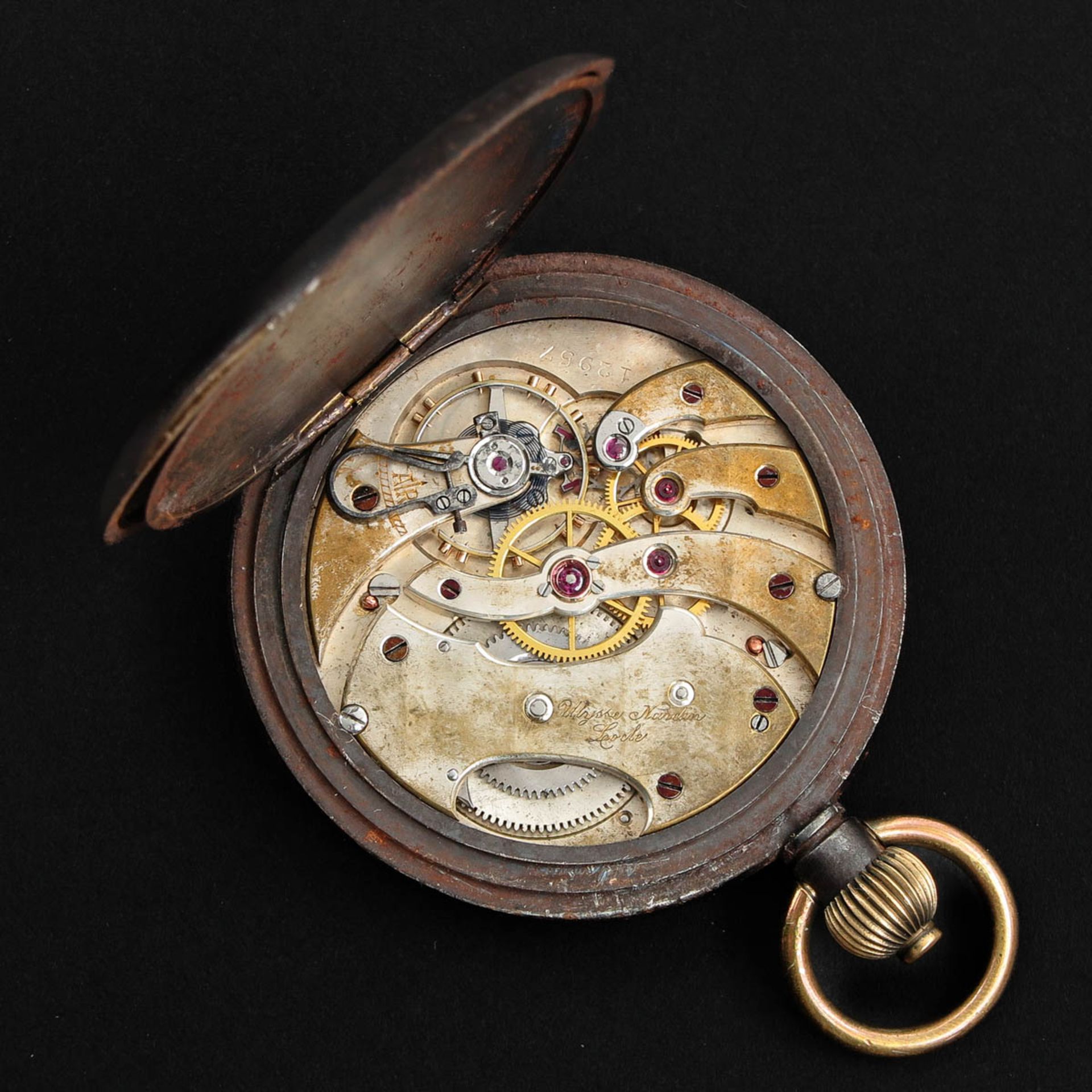 A Ulysse Nardin Locle Pocket Watch - Image 6 of 8