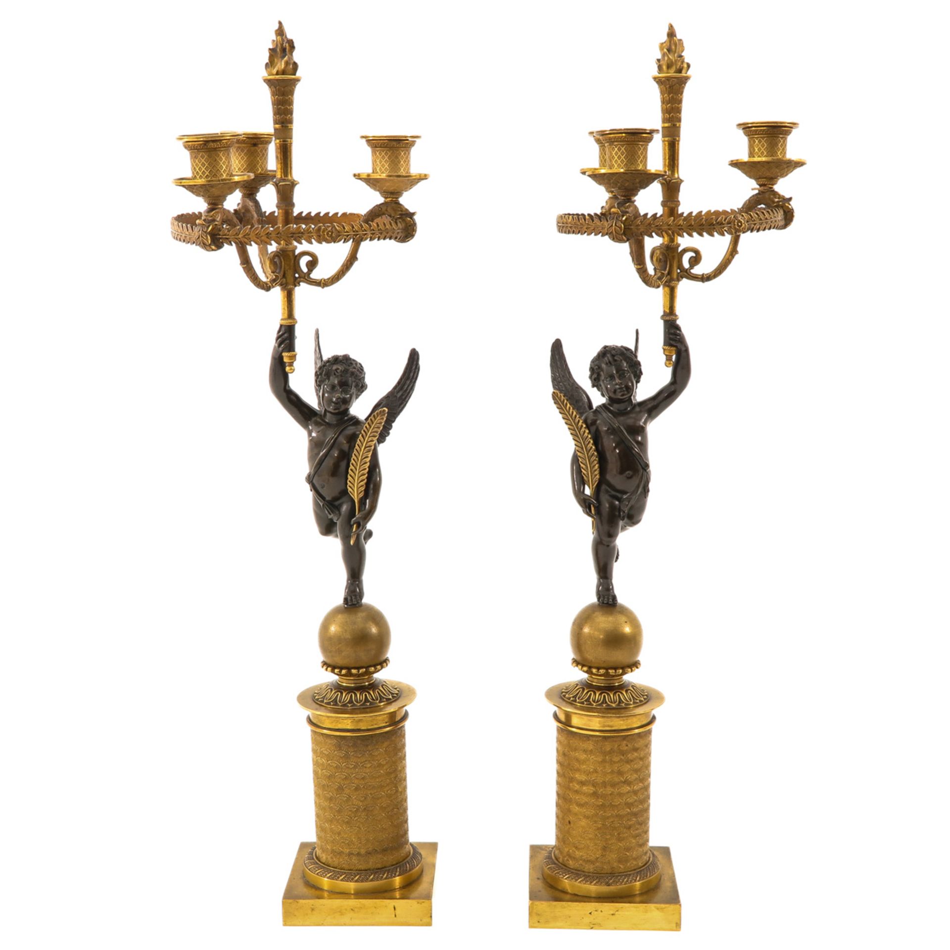 A Pair of Candlesticks