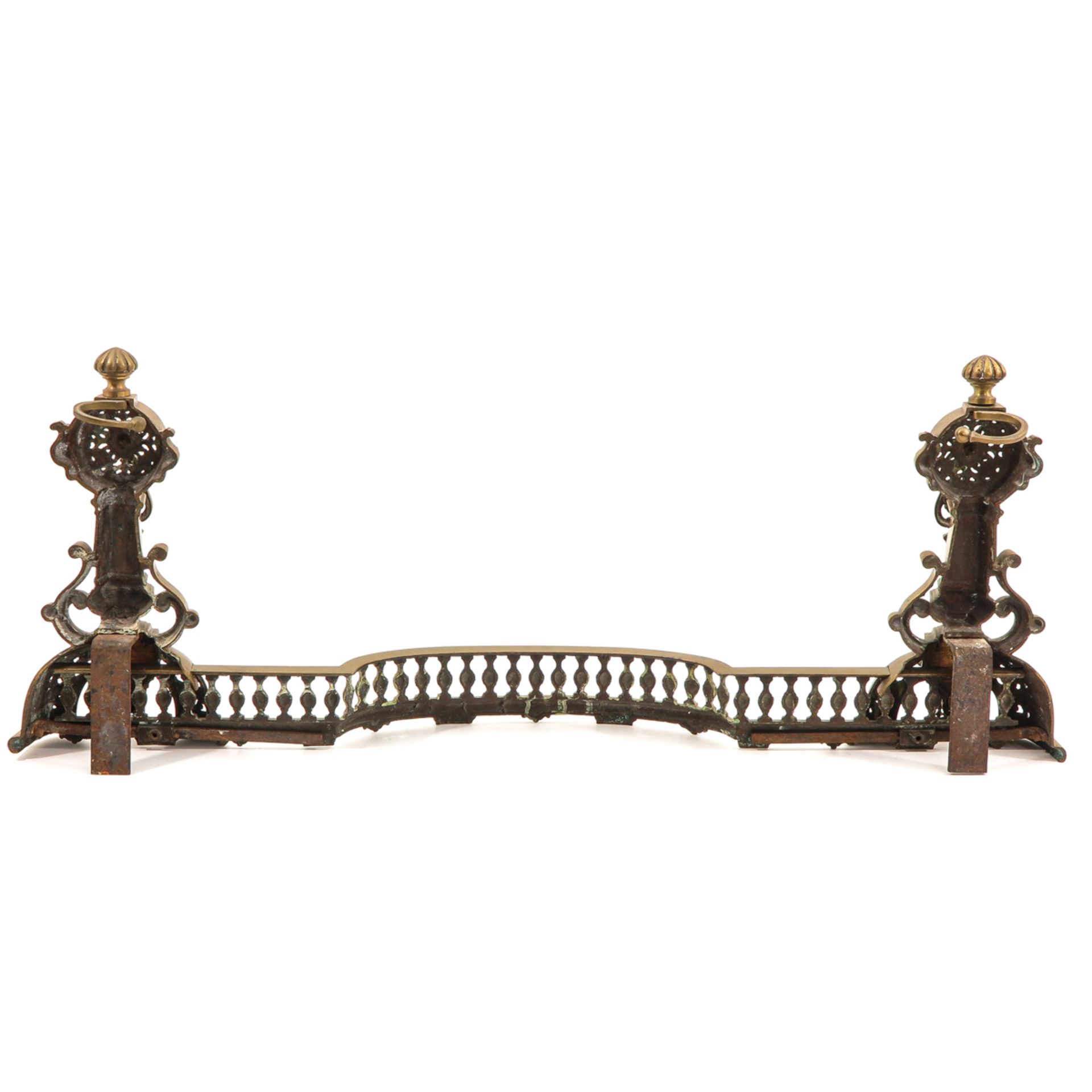 A 19th Century Bronze Hearth piece - Image 2 of 5