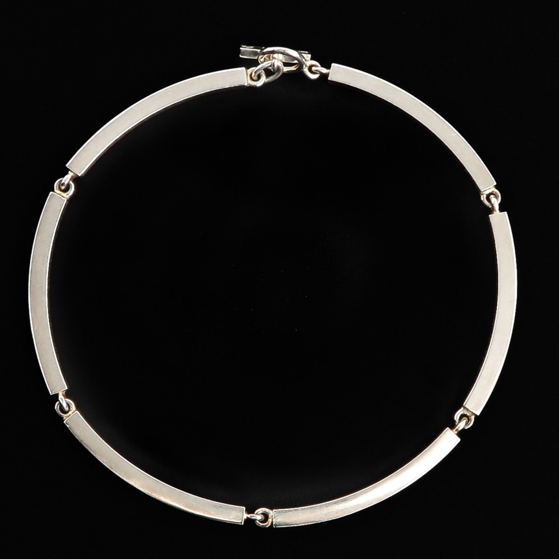 A Hans Hansen Silver Necklace - Image 2 of 4