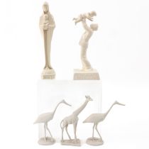 A Collection of 5 Sculptures