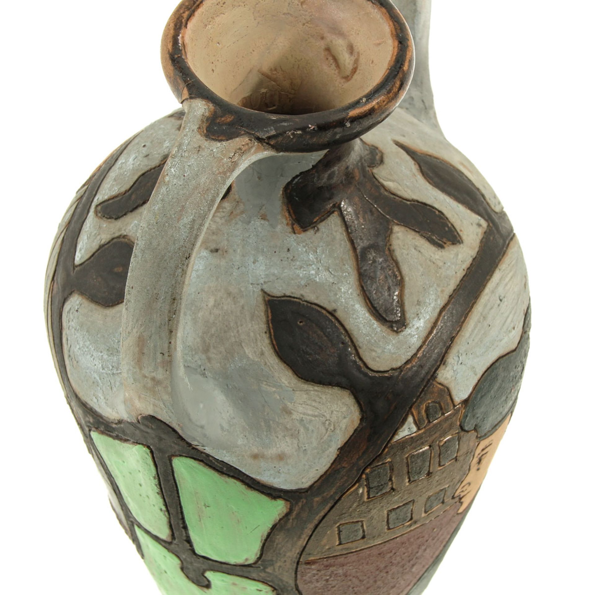 A Lot of 2 Distel Pottery Vases - Bild 10 aus 10