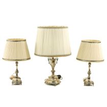 A Lot of 3 Lamps