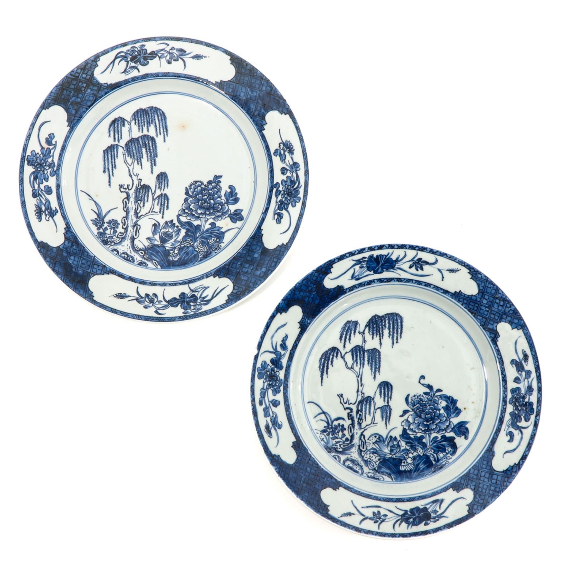 A Series of 6 Blue and White Plates - Image 3 of 10