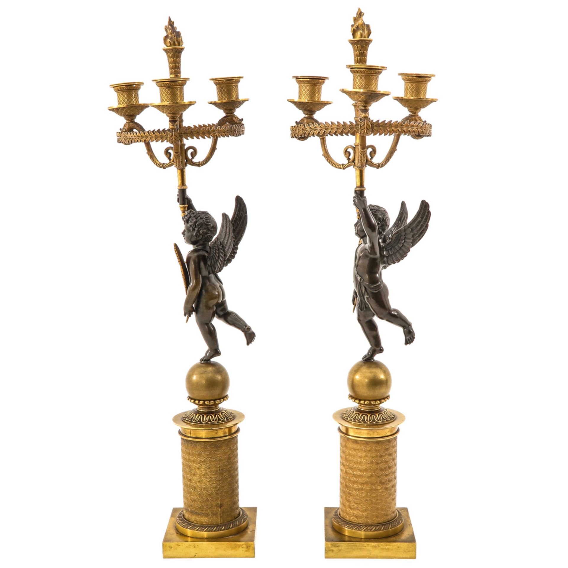 A Pair of Candlesticks - Image 2 of 10