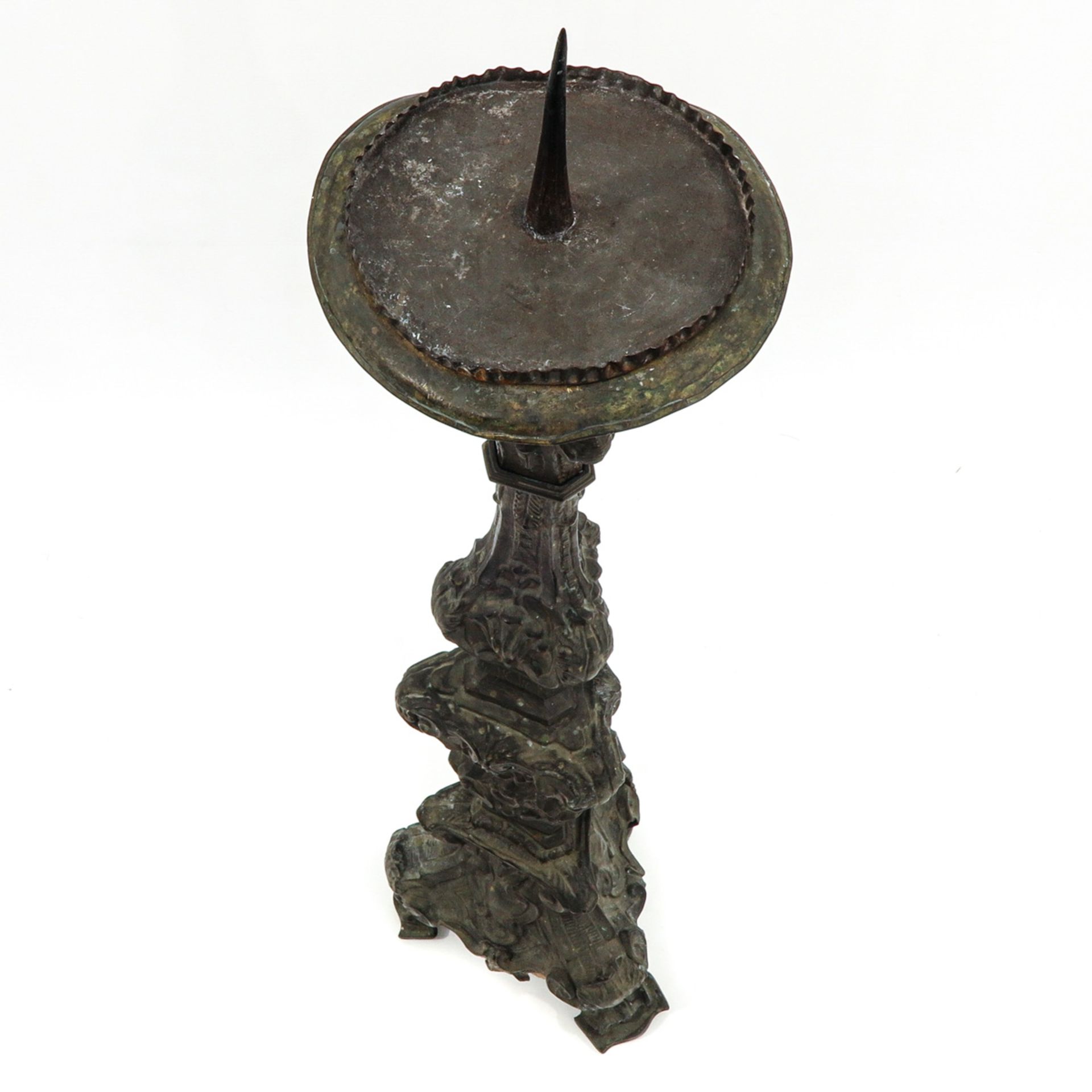 An 18th Century Candlestick - Image 5 of 7
