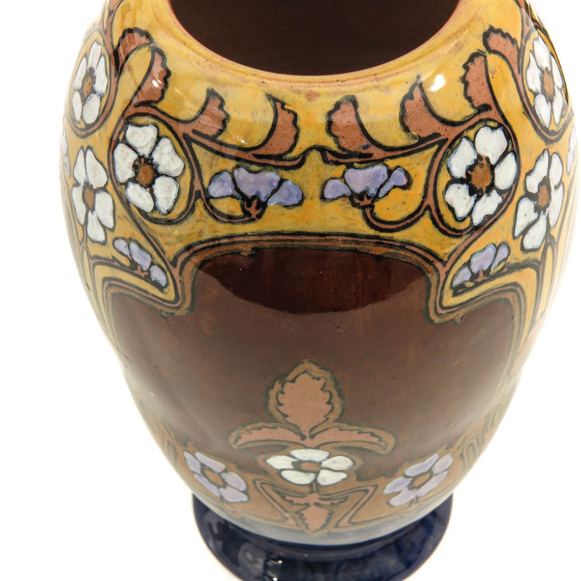 A Lot of 2 Pottery Vases - Bild 10 aus 10