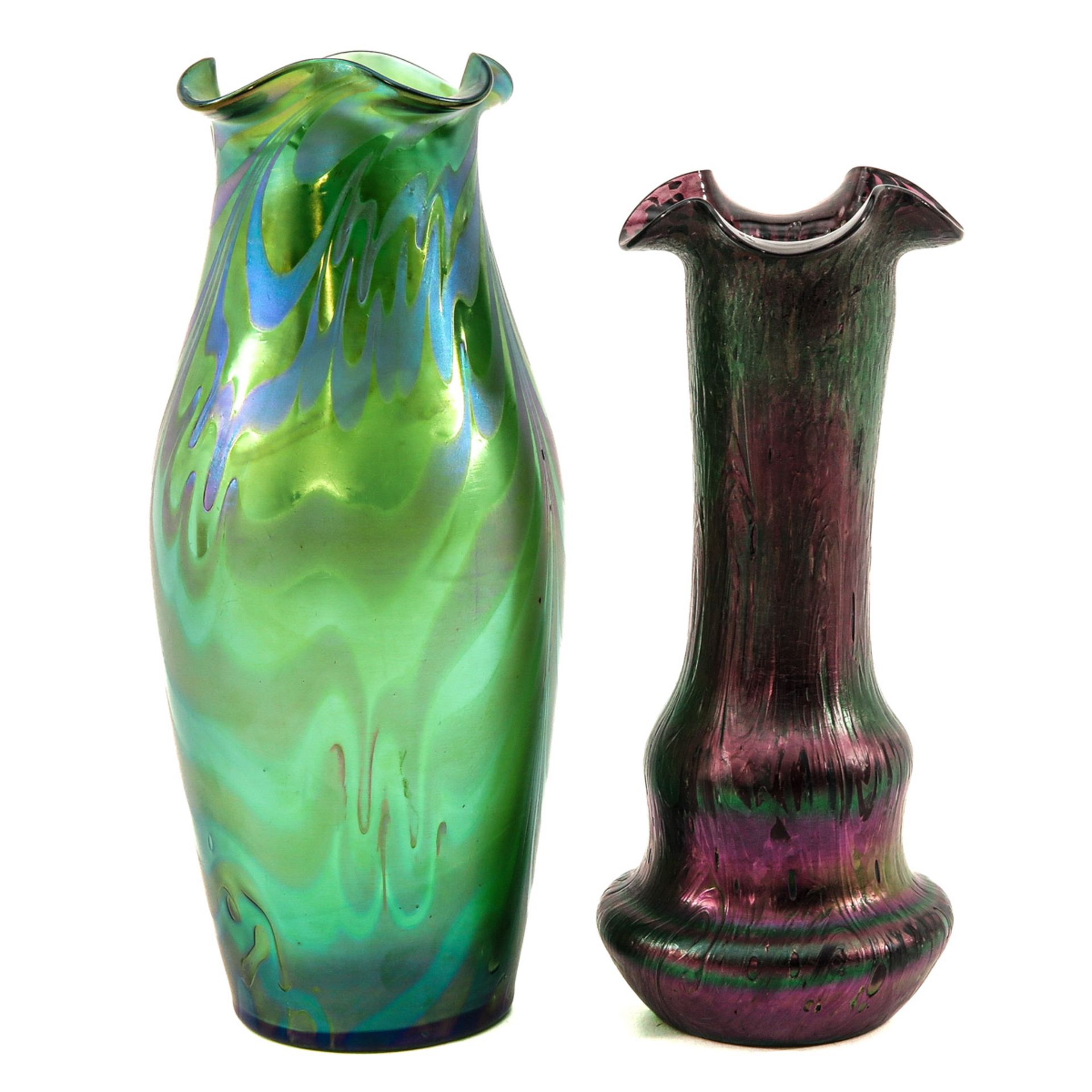 A Lot of 2 Vases - Image 3 of 8