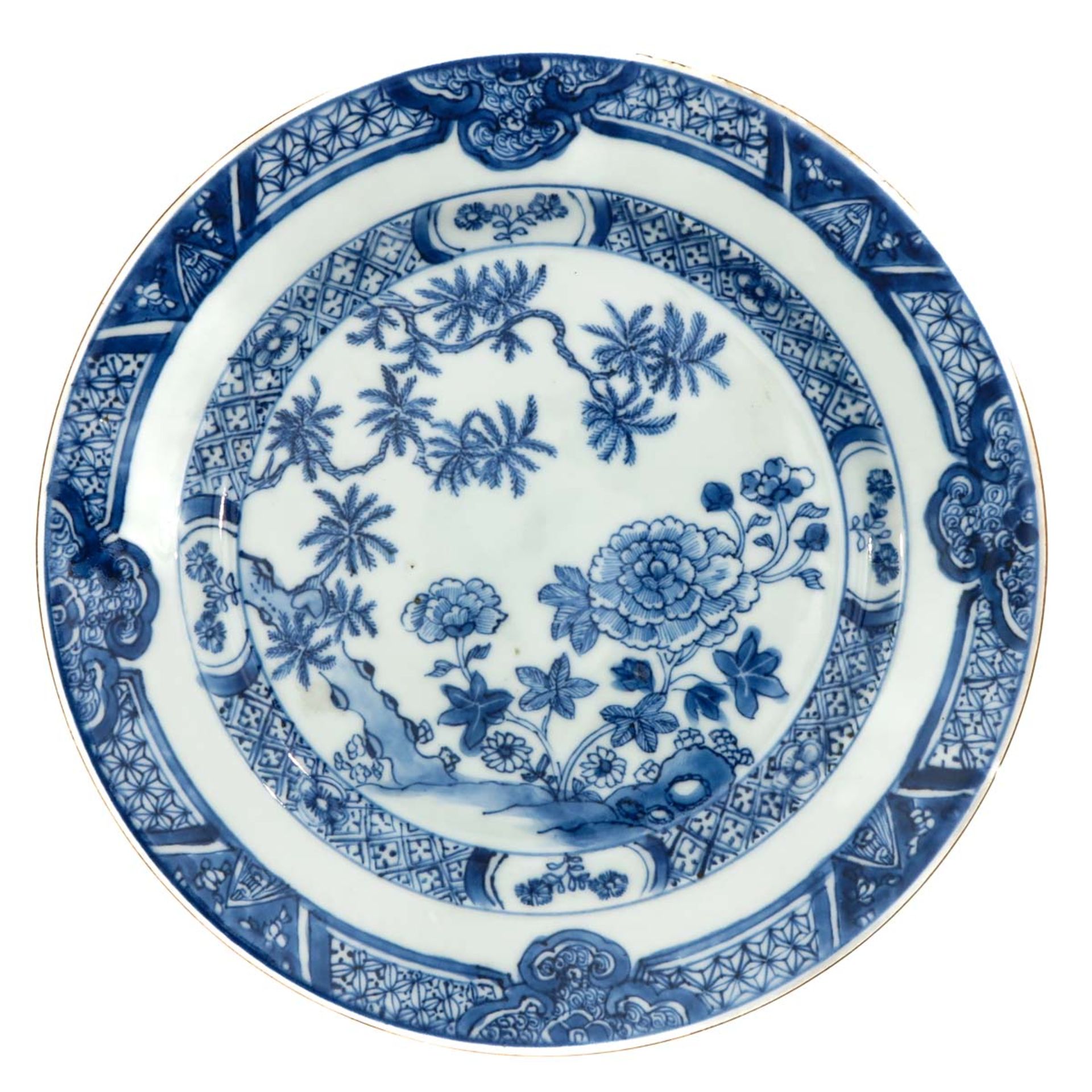 A Pair of Blue and White Plates - Image 5 of 9