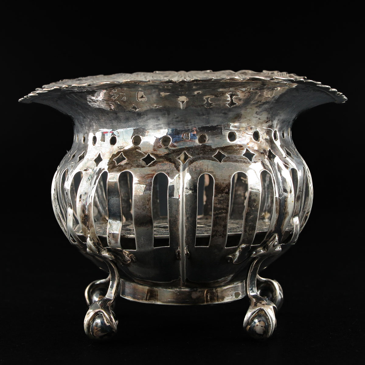 A 19th Century Dutch Silver Comfort - Image 2 of 9