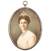 A Miniature Portrait of Queen Wilhelmina