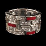 An 18KG Cartier Kiss of the Dragon Ring