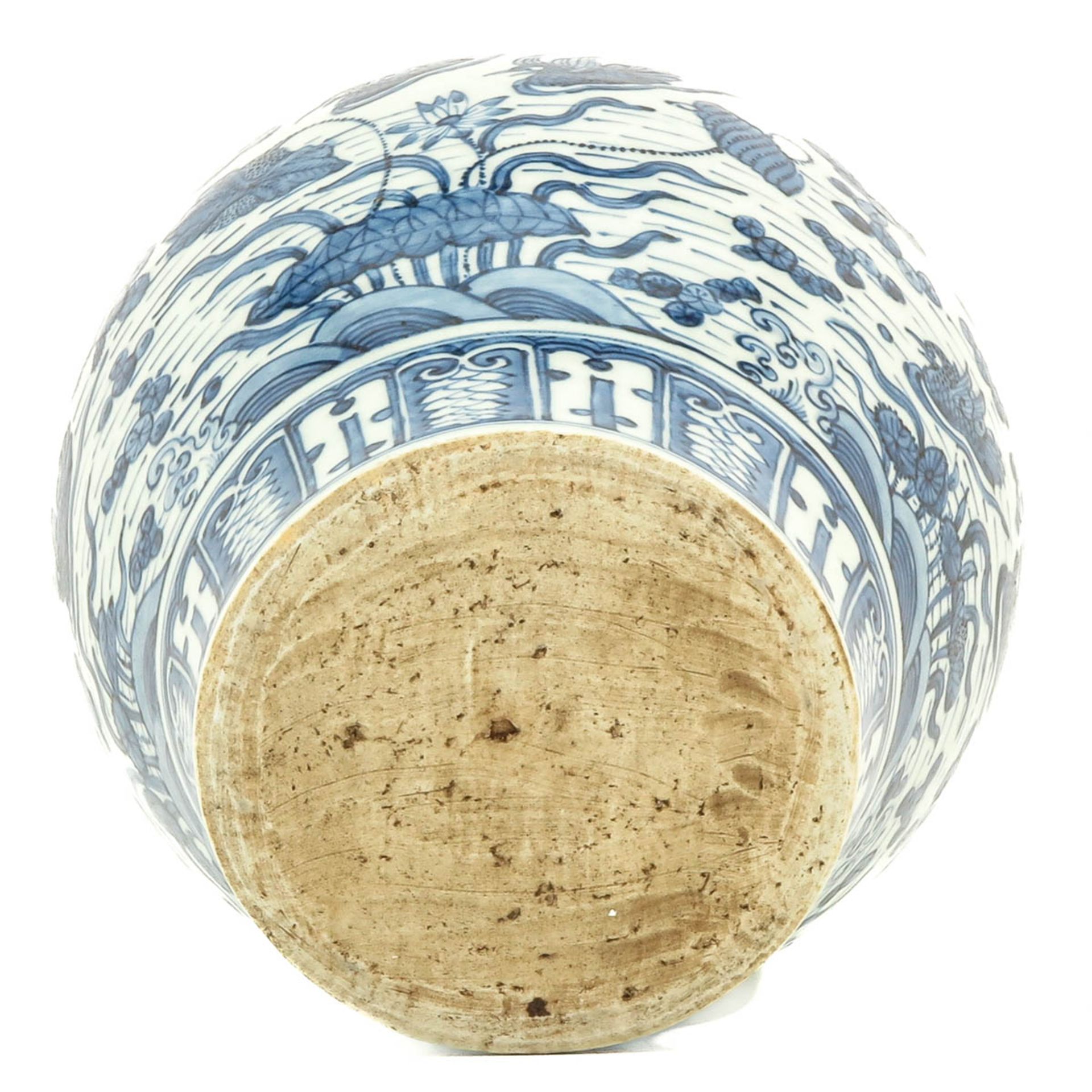 A Blue and White Jar - Image 6 of 9