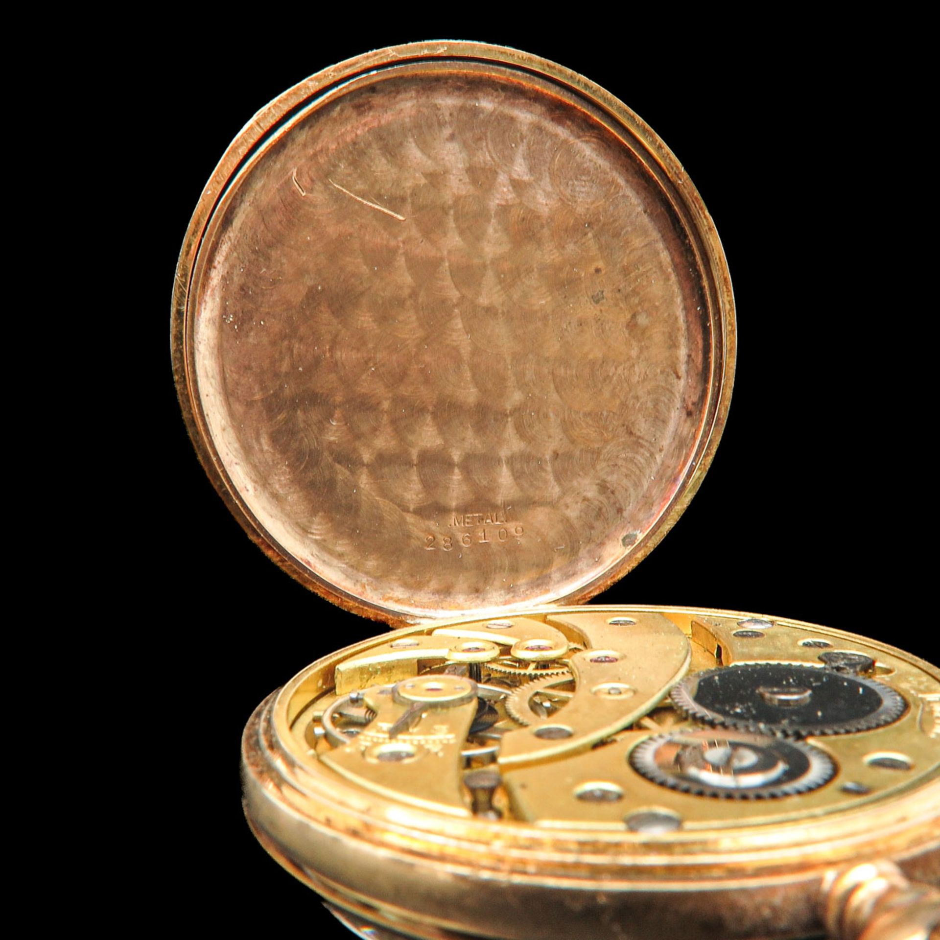 A Pocket Watch Holder with Pocket Watch - Image 7 of 7