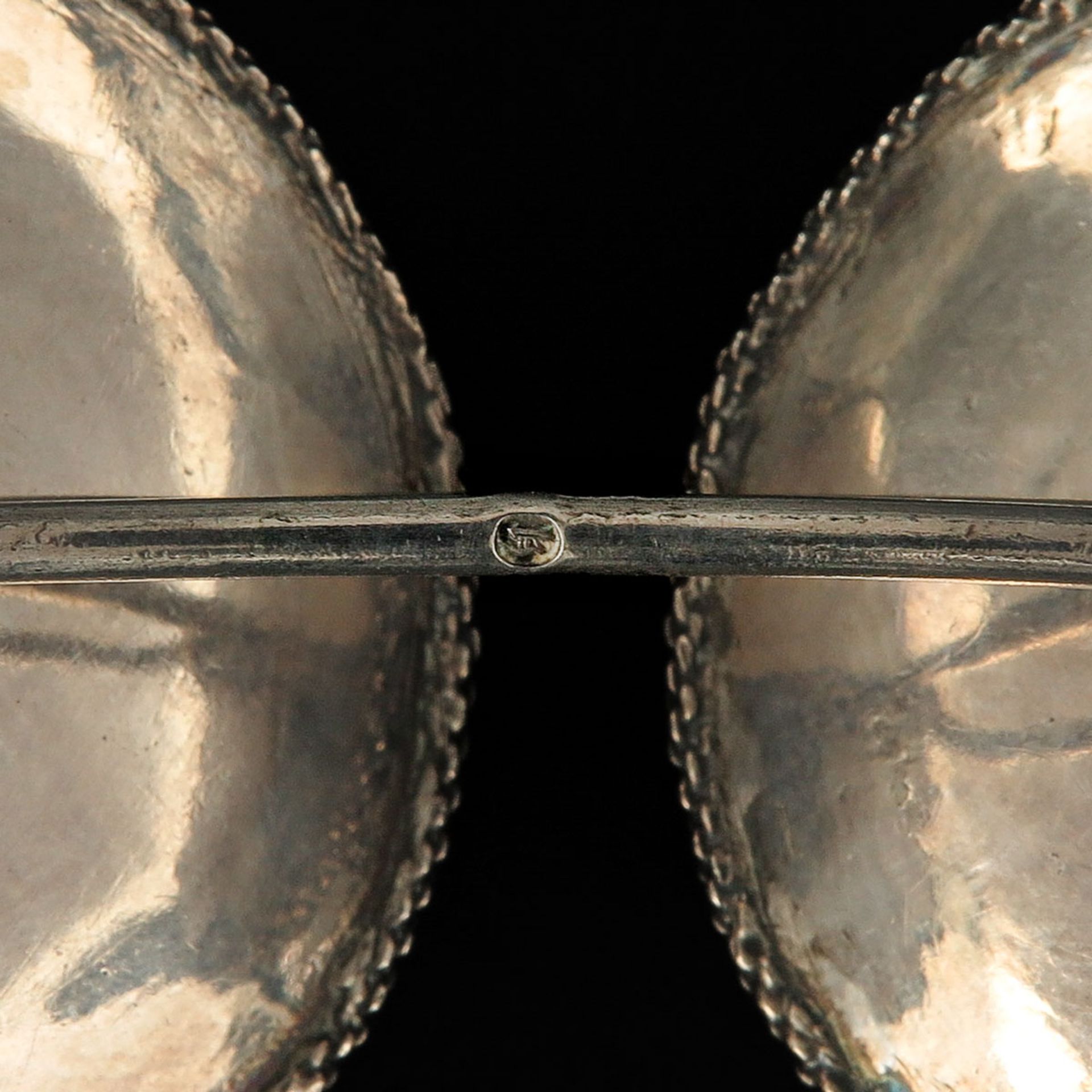 A Pair of Silver Broekstukken - Image 3 of 3