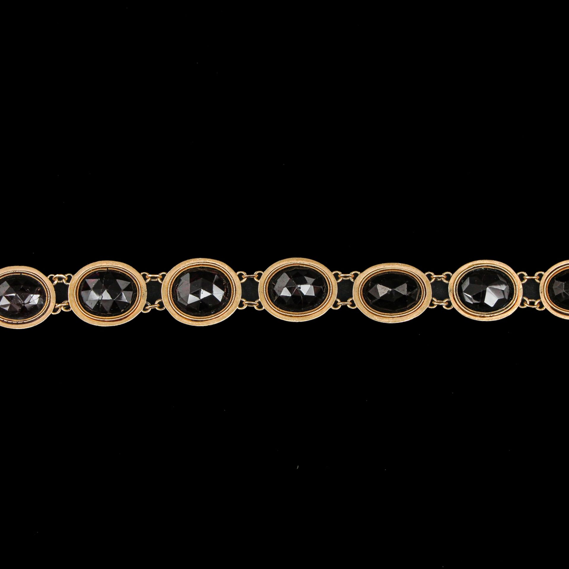 A 14KG Garnet Necklace - Bild 5 aus 8