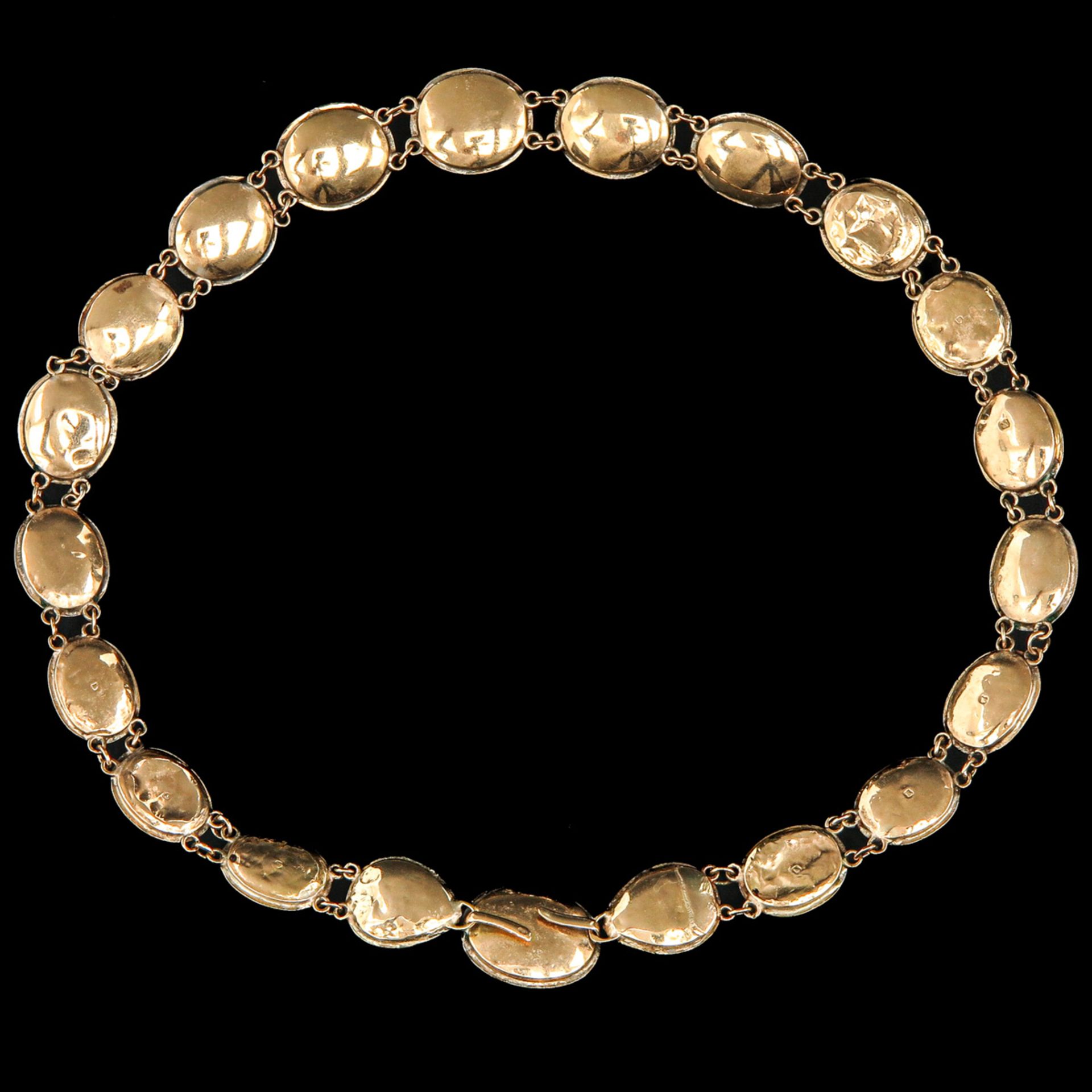 A 14KG Garnet Necklace - Bild 4 aus 8
