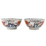 A Pair of Imari Bowls