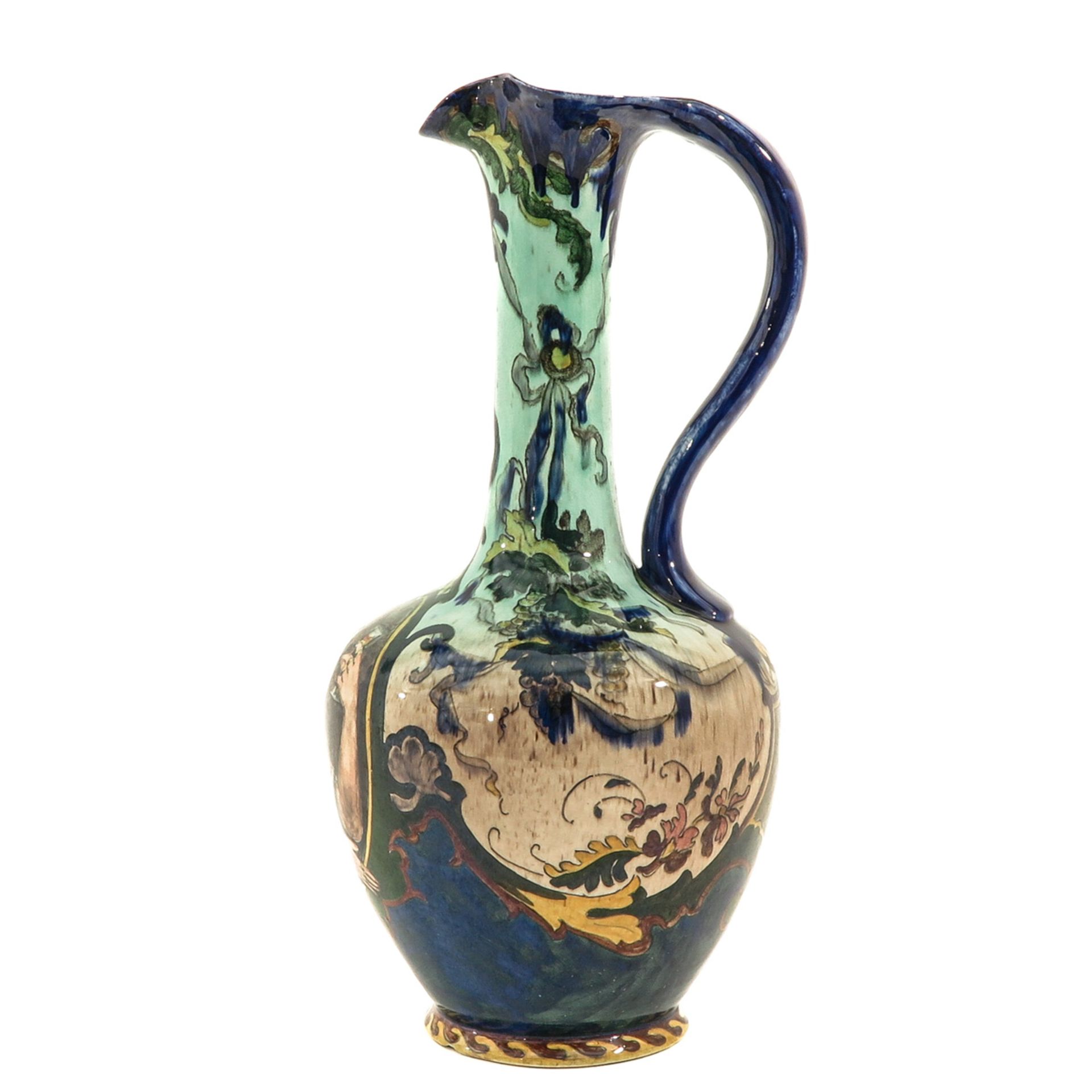 A Faience de Purmerend Pottery Jug - Image 2 of 10