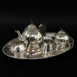 A Silver Tea Set