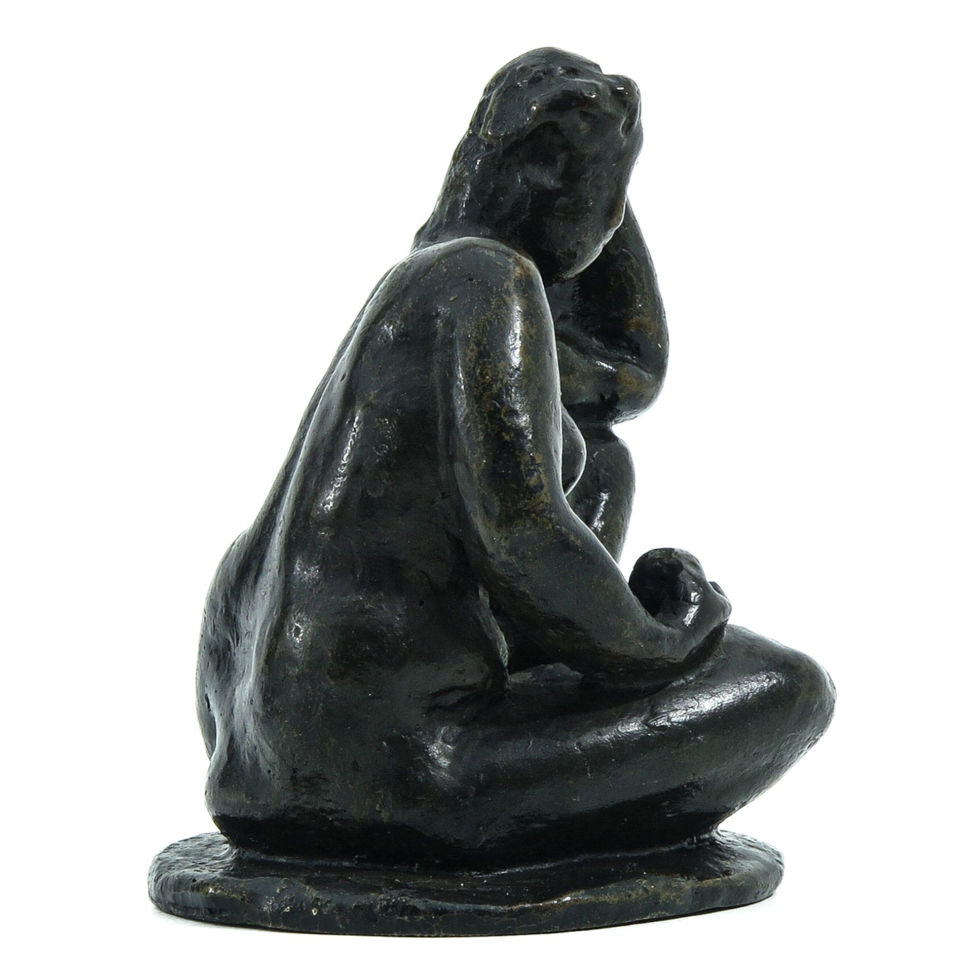 A Bronze Sculpture - Image 4 of 8