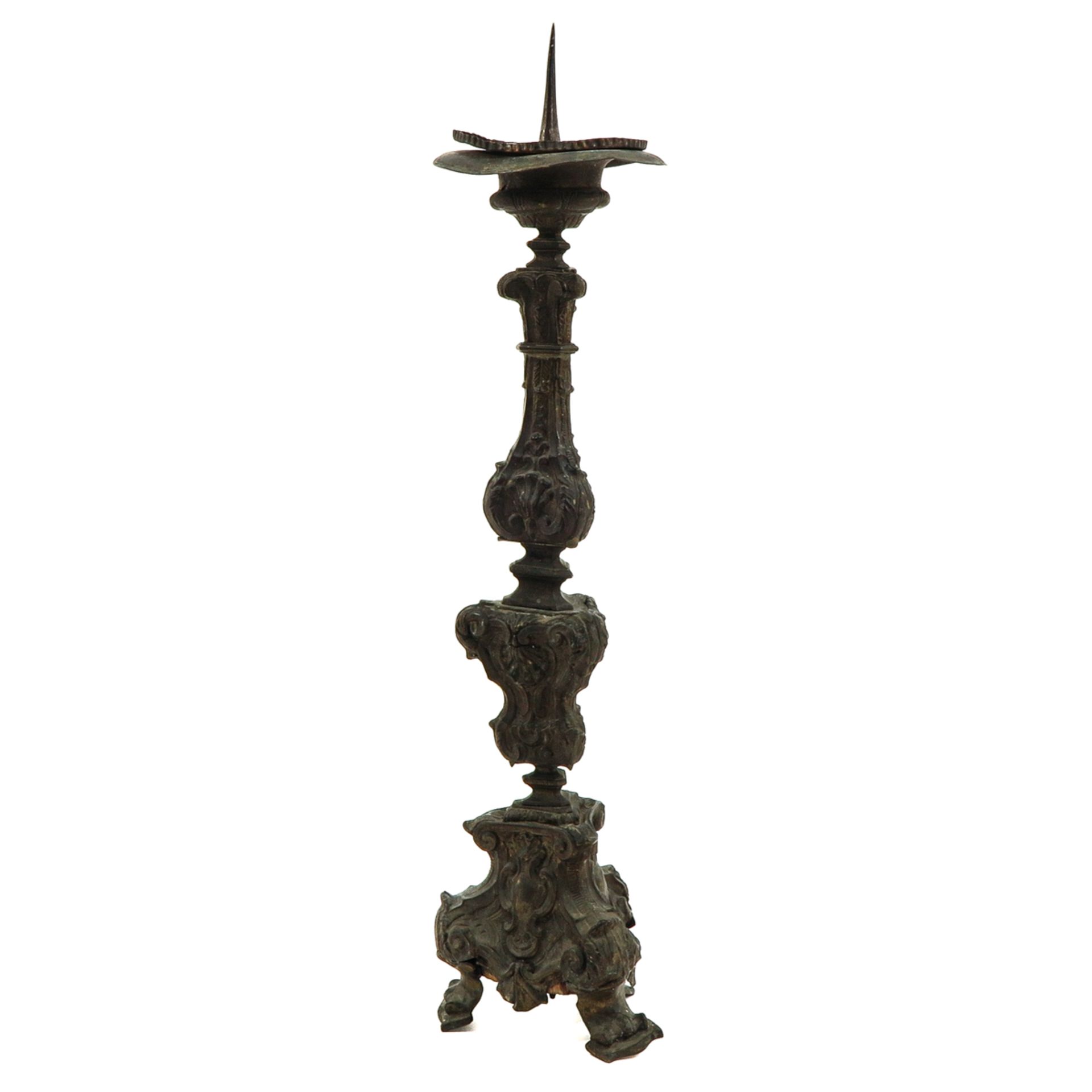 An 18th Century Candlestick - Image 4 of 7