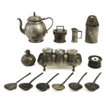 A Collection of Pewter