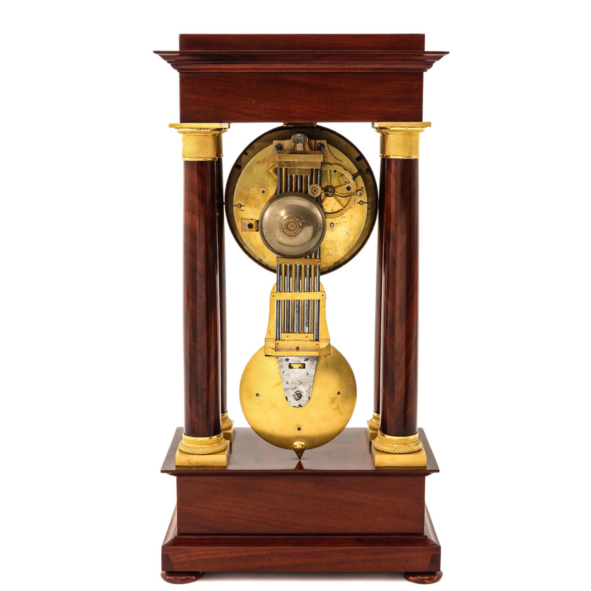 An Empire Portico Clock - Bild 3 aus 9