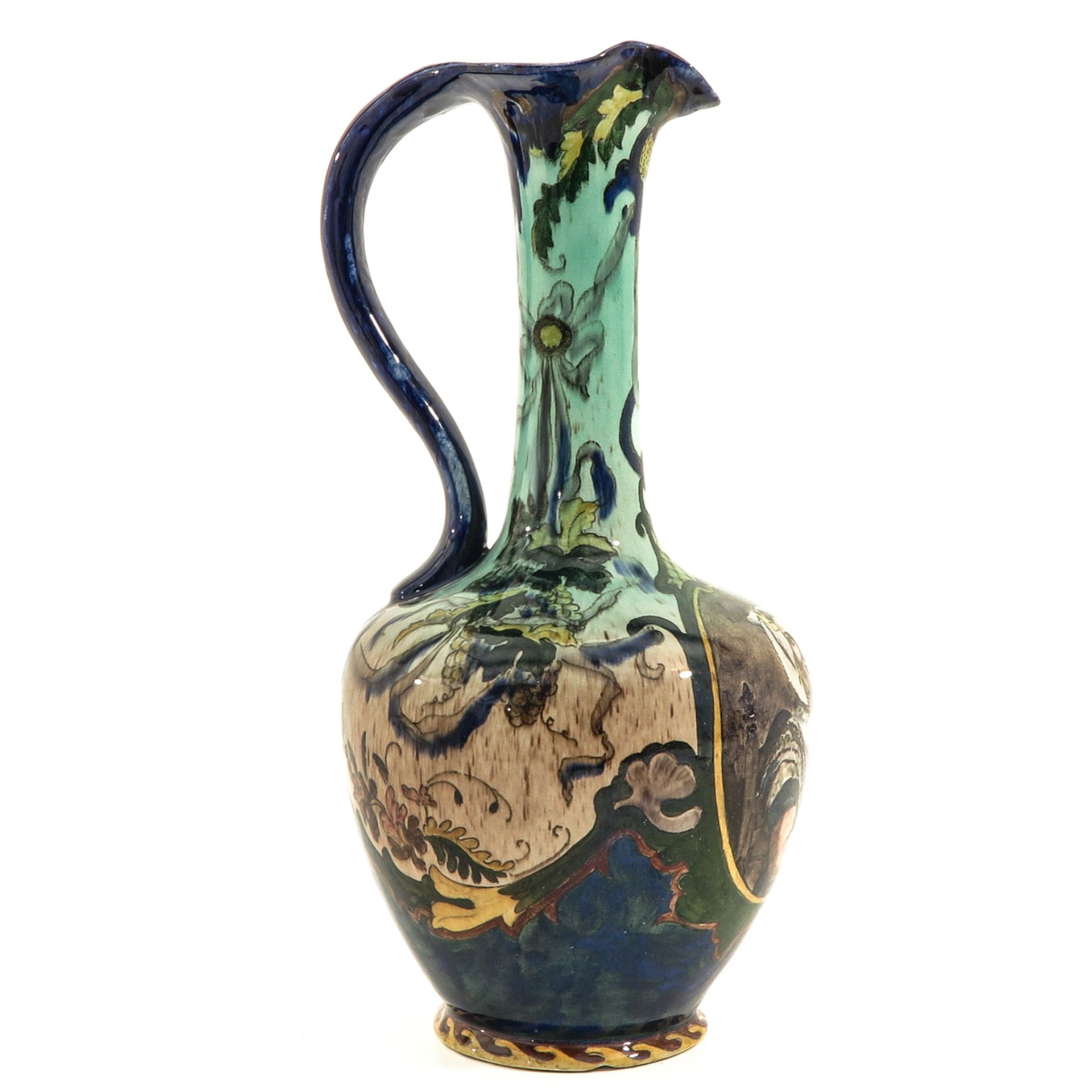 A Faience de Purmerend Pottery Jug - Image 4 of 10