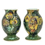A Pair of Rozenburg Vases