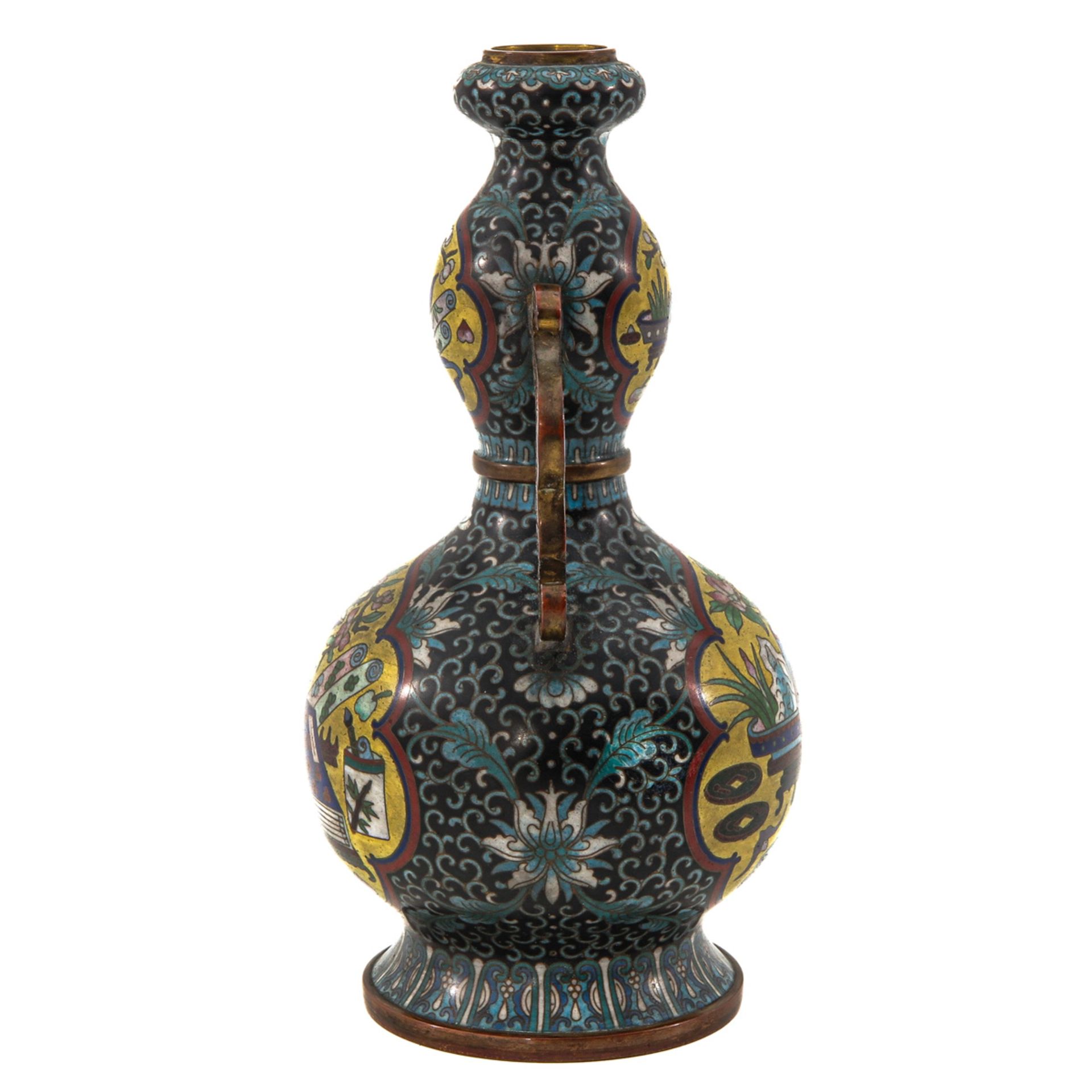 A Cloisonne Vase - Image 2 of 9