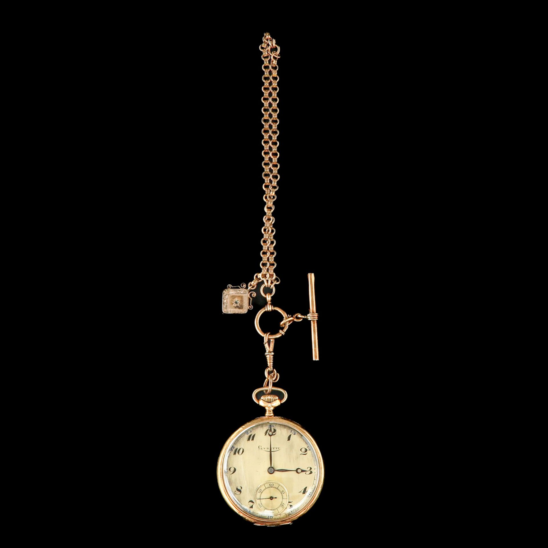 A Pocket Watch Holder with Pocket Watch - Image 2 of 7
